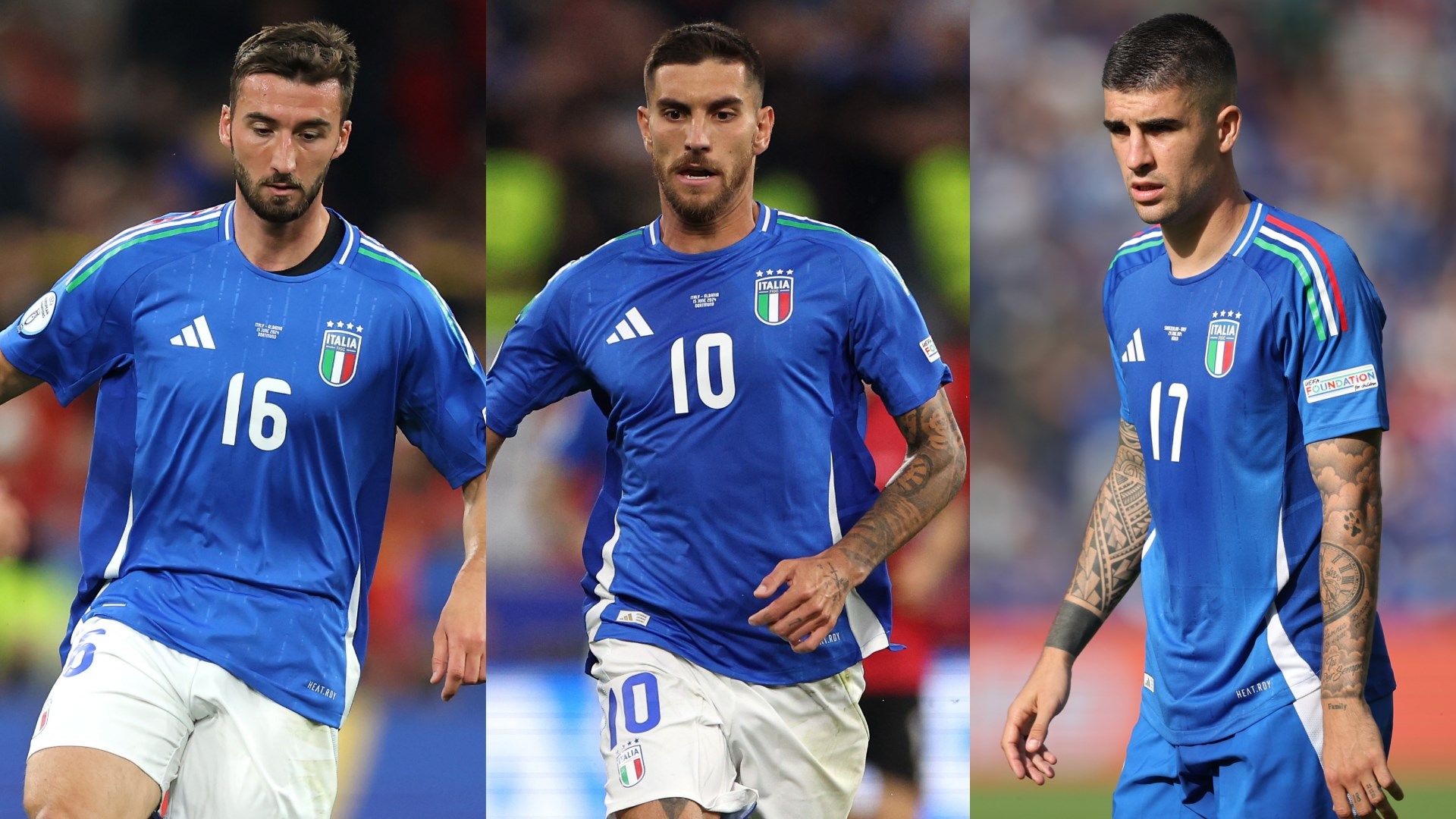 Pellegrini Cristante Mancini