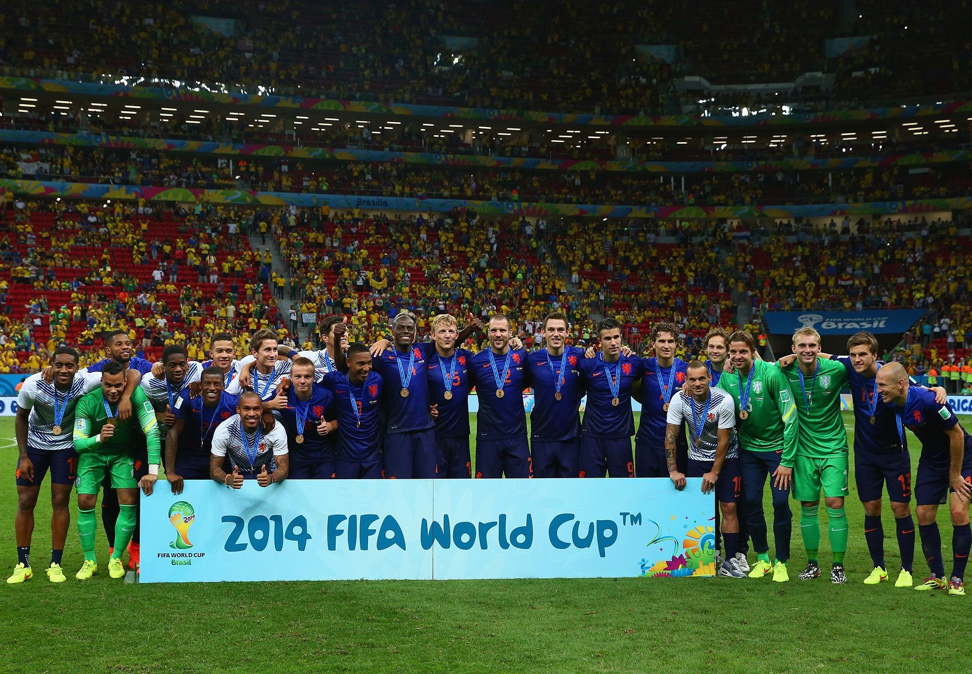 Netherlands awarded Brazil Netherlands 2014 World Cup third-place playoff 07122014