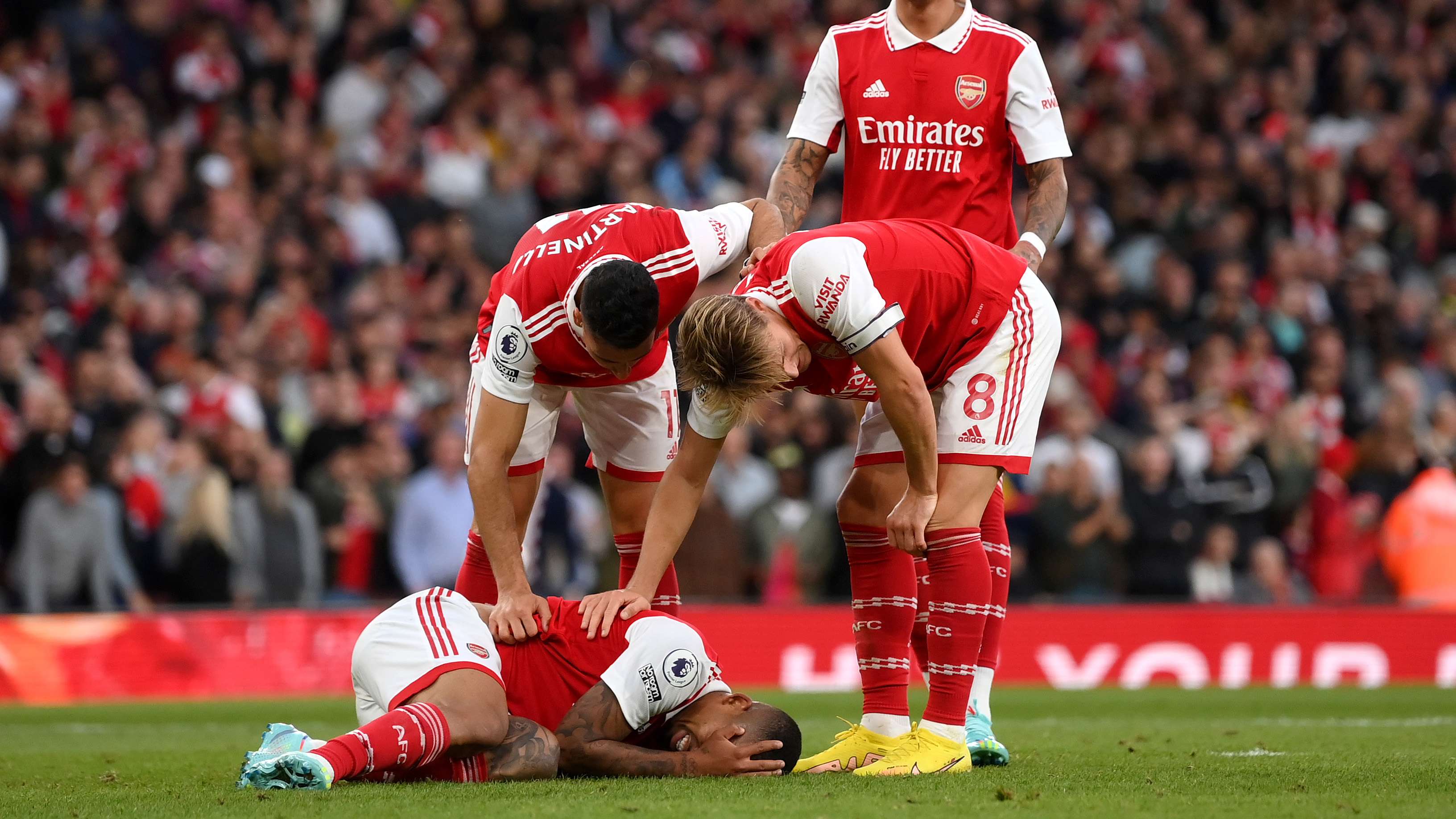 Gabriel Jesus Arsenal Liverpool 2022-23