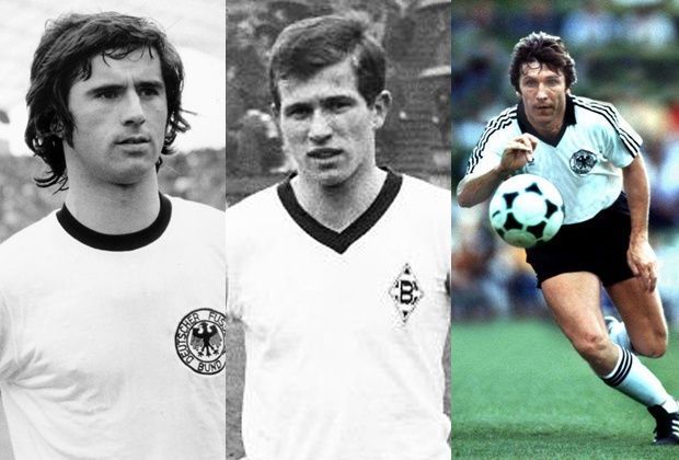 Gerd Muller vs Klaus Fischer vs Jupp Heynckes