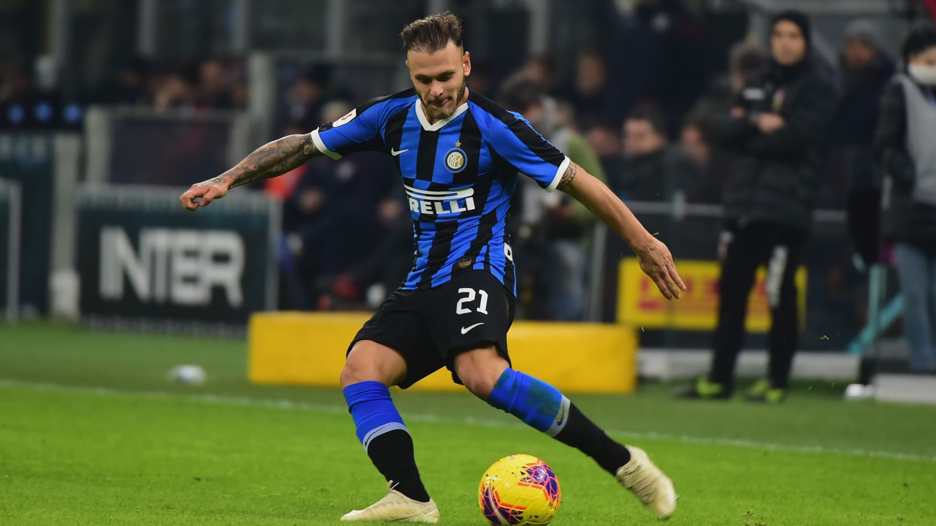 Federico Dimarco Inter Cagliari Coppa Italia