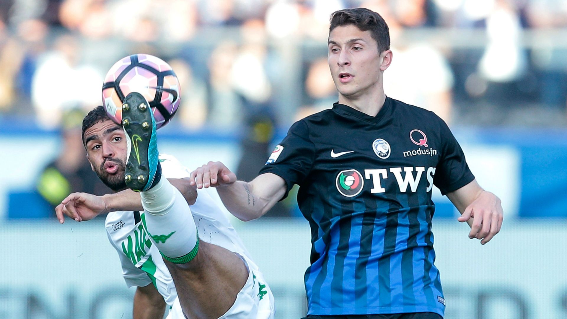 Caldara Defrel Atalanta Sassuolo Serie A