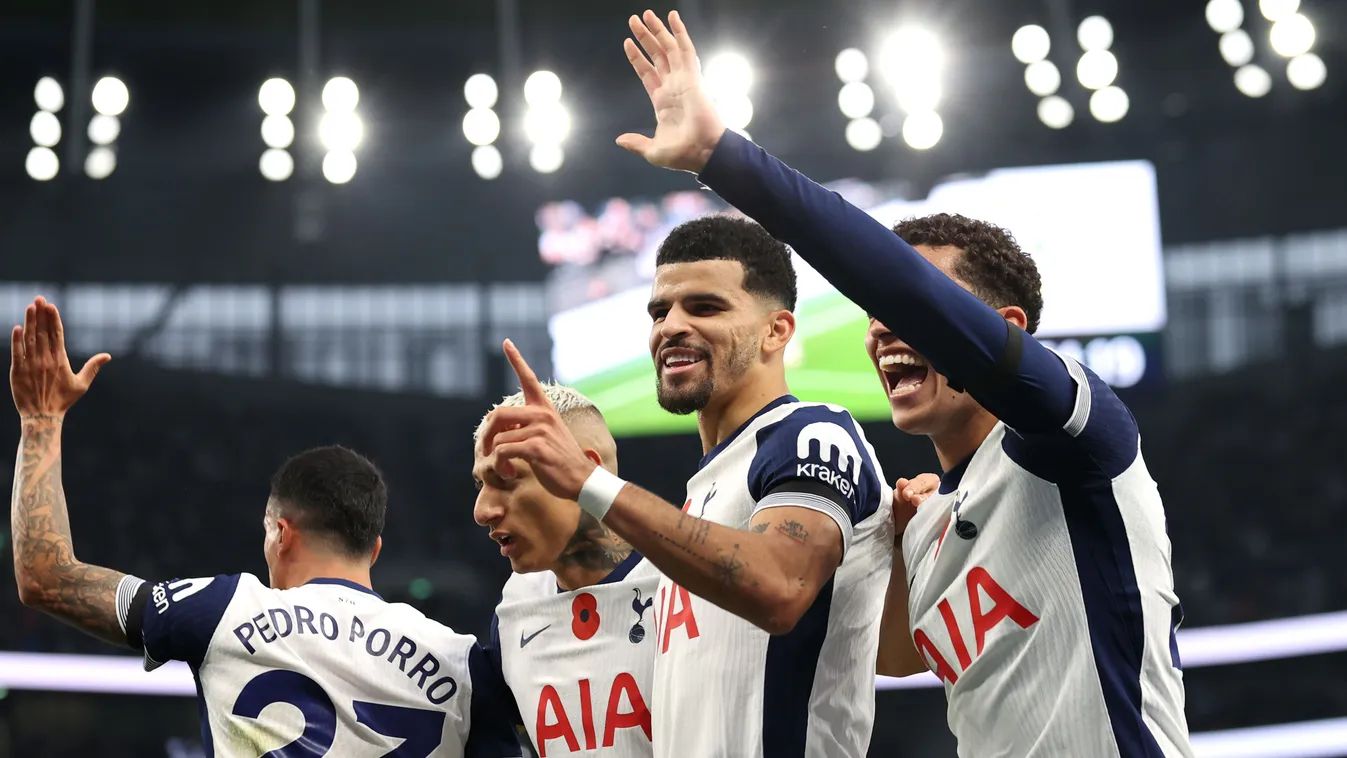 Dominic Solanke Brennan Johnson Tottenham Aston Villa