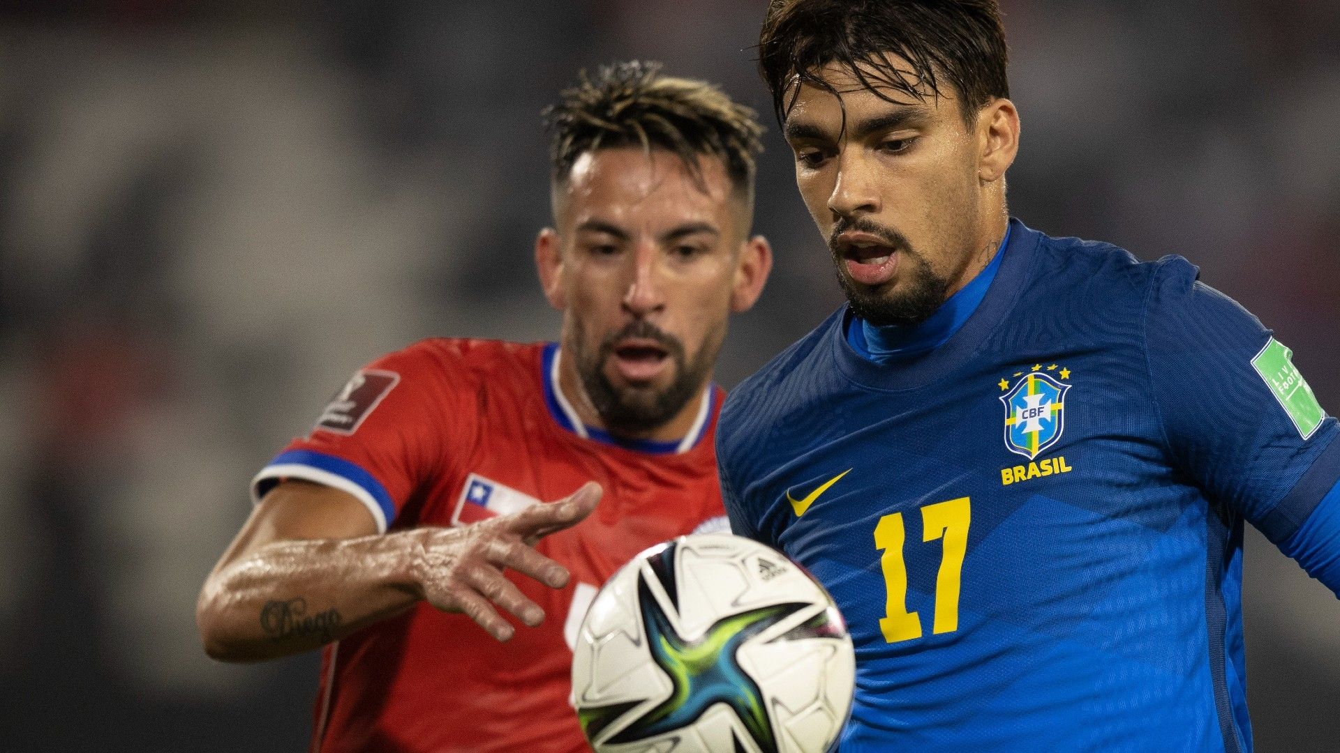 Lucas Paquetá Chile Brasil Eliminatórias Copa do Mundo 02 09 2021
