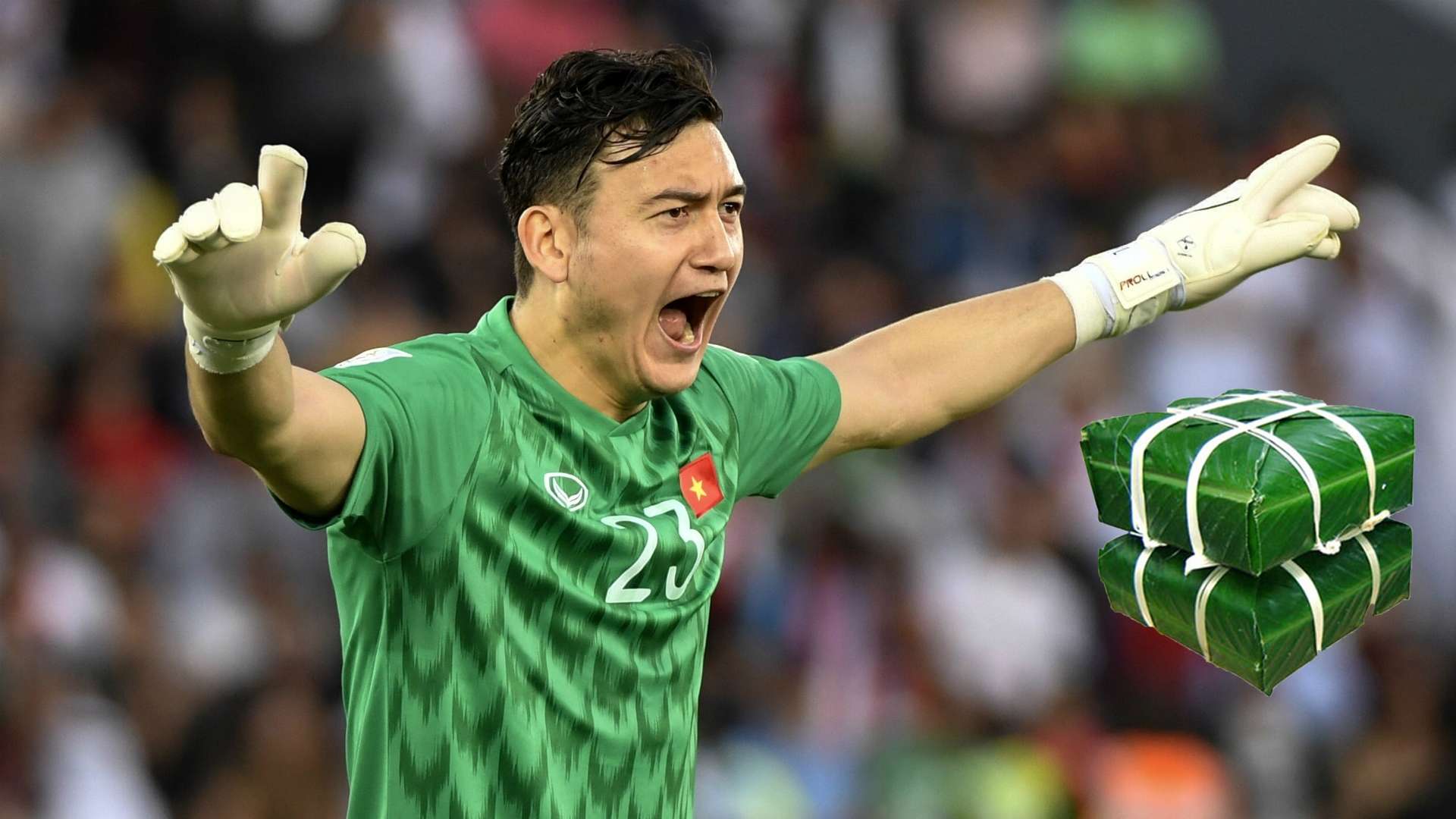 Đặng Văn Lâm bánh chưng