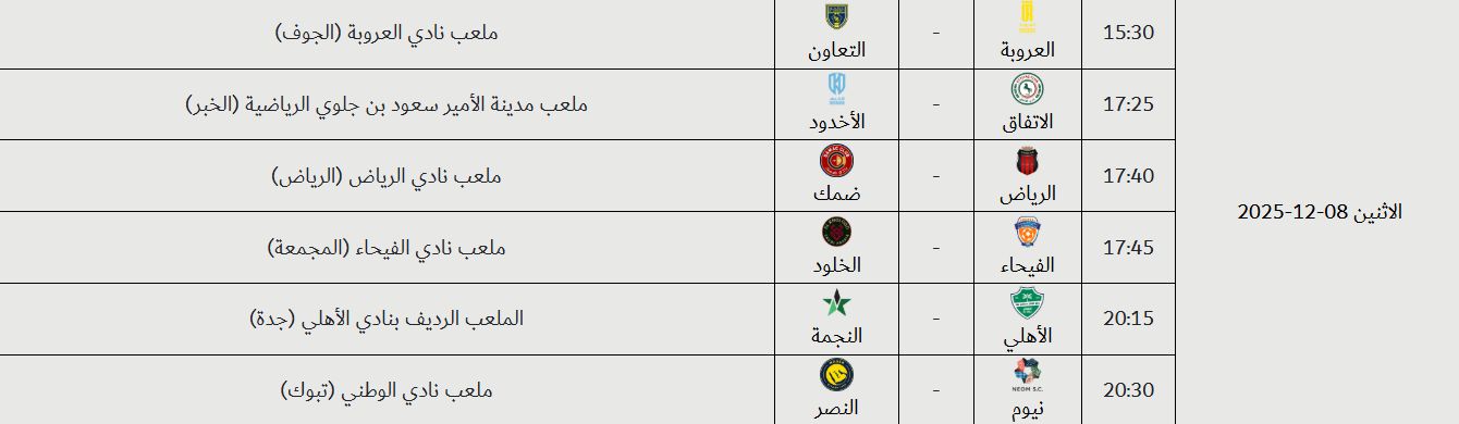 Jawwy Elite League U21