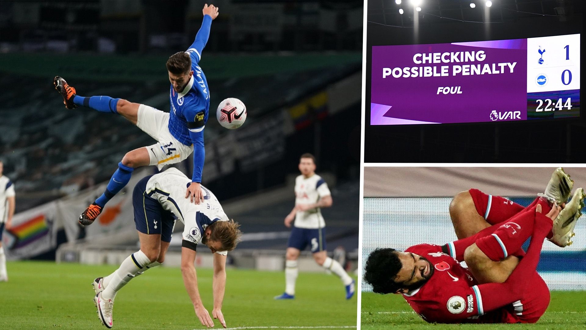 Harry Kane Adam Lallana Mohamed Salah