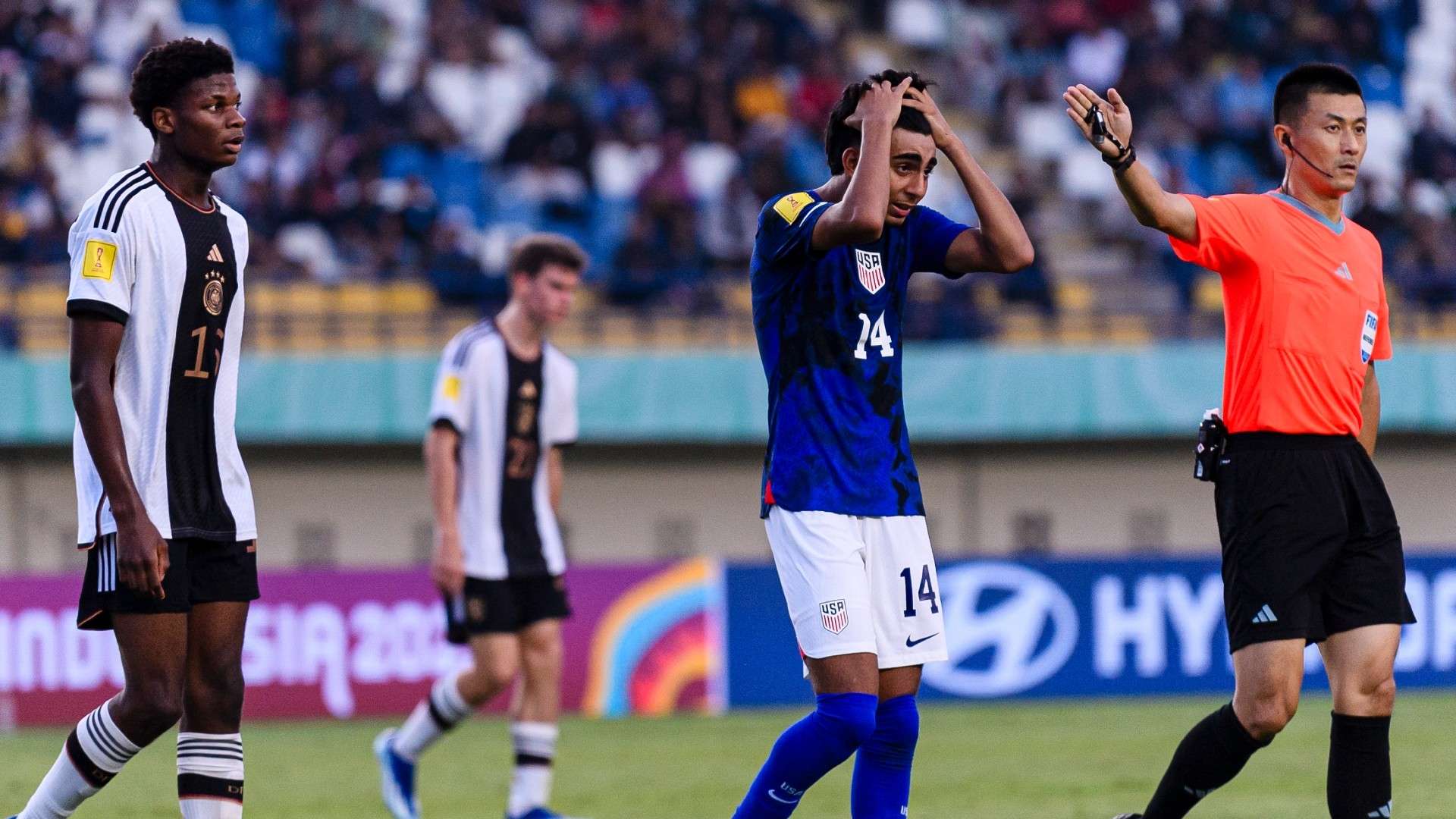 Taha Habroune USYNT U17 World Cup 2023