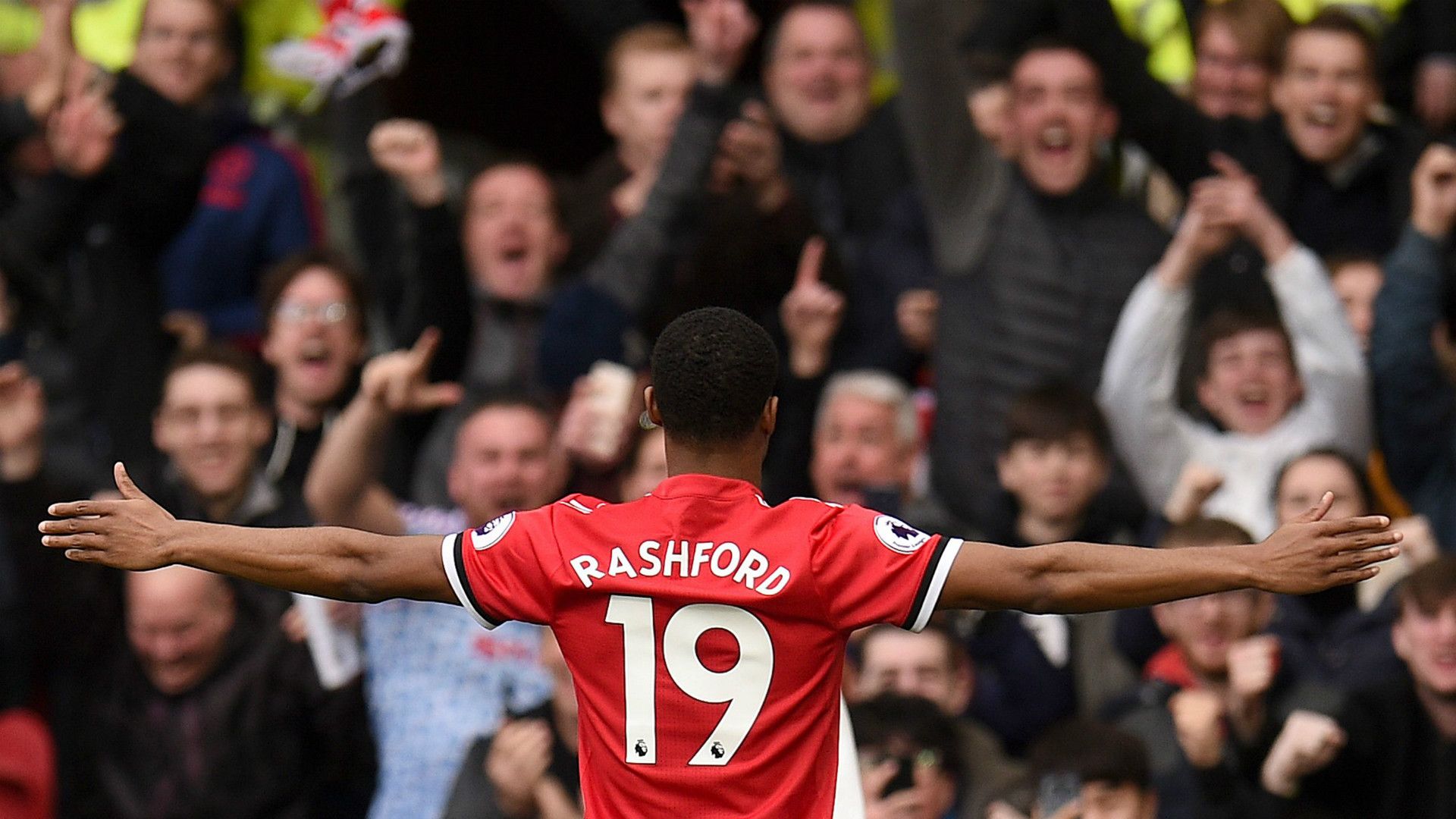 MARCUS RASHFORD MANCHESTER UNITED PREMIER LEAGUE 10032018