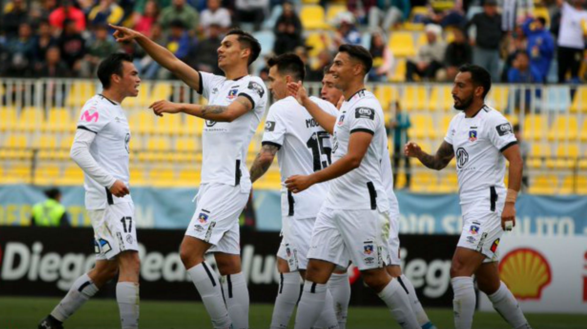 121019 Everton Colo Colo Carlo Villanueva Gabriel Suazo Ronald de la Fuente Iván Morales Pablo Mouche