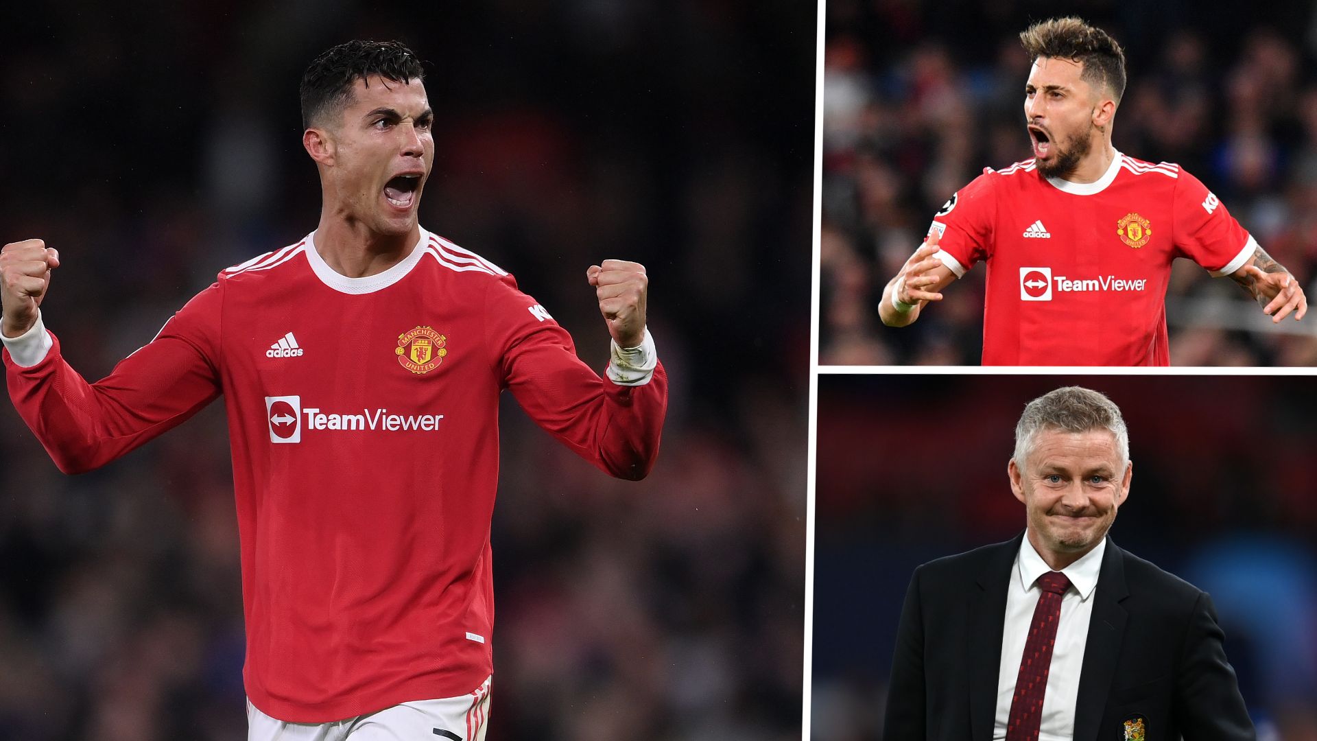 GFX Ronaldo, Telles, Solskjaer