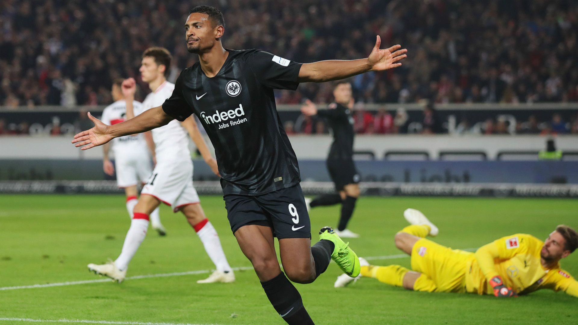 SEBASTIEN HALLER EINTRACHT FRANKFURT GERMAN BUNDESLIGA 02112018