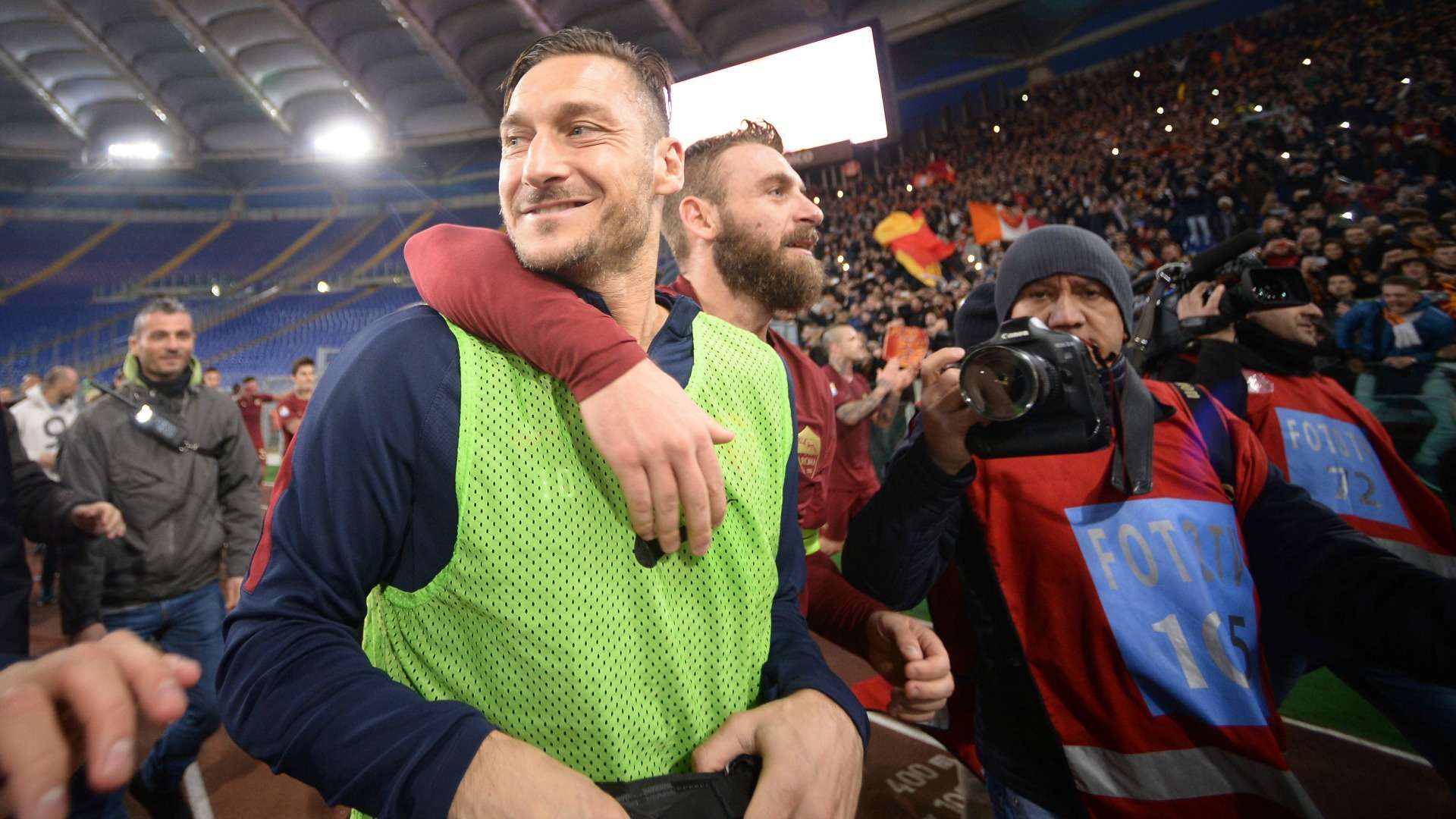 Daniele De Rossi Francesco Totti Roma