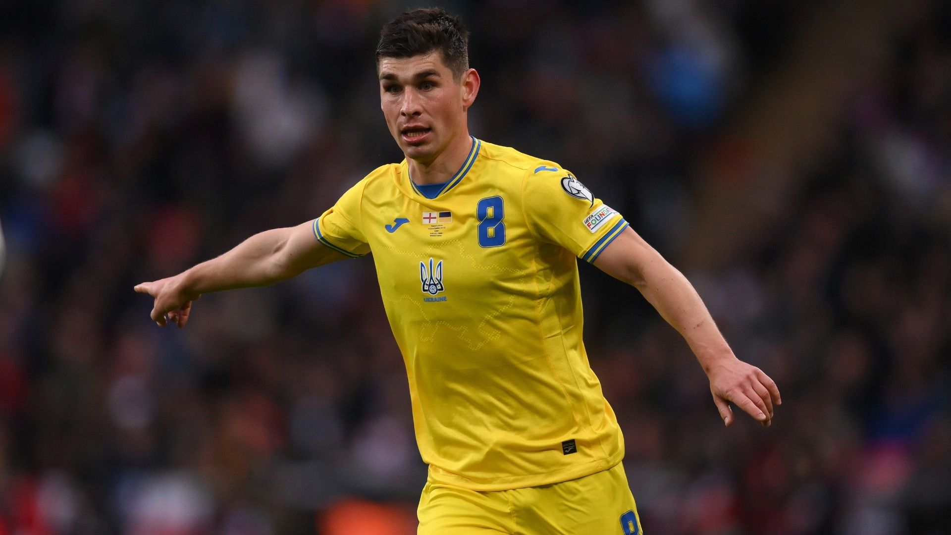 Ruslan Malinovskyi of Ukraine