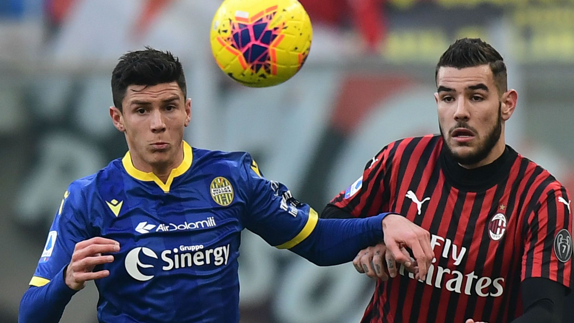 Theo Hernande Milan Verona Serie A
