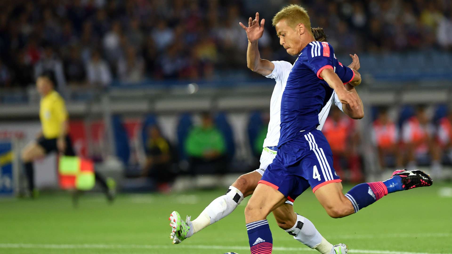 Keisuke Honda Japan Iraq 11062015
