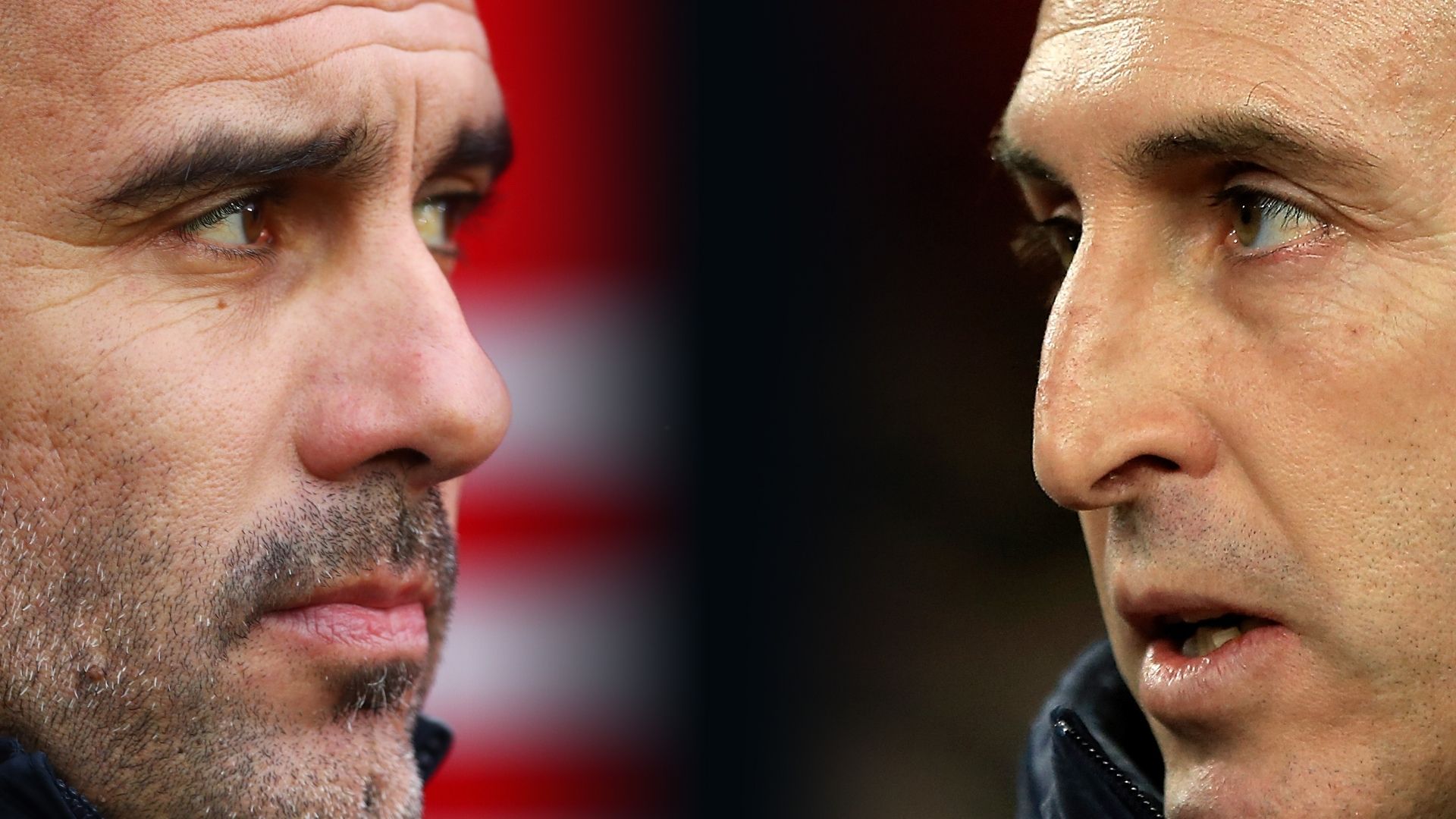 Pep Guardiola, Unai Emery
