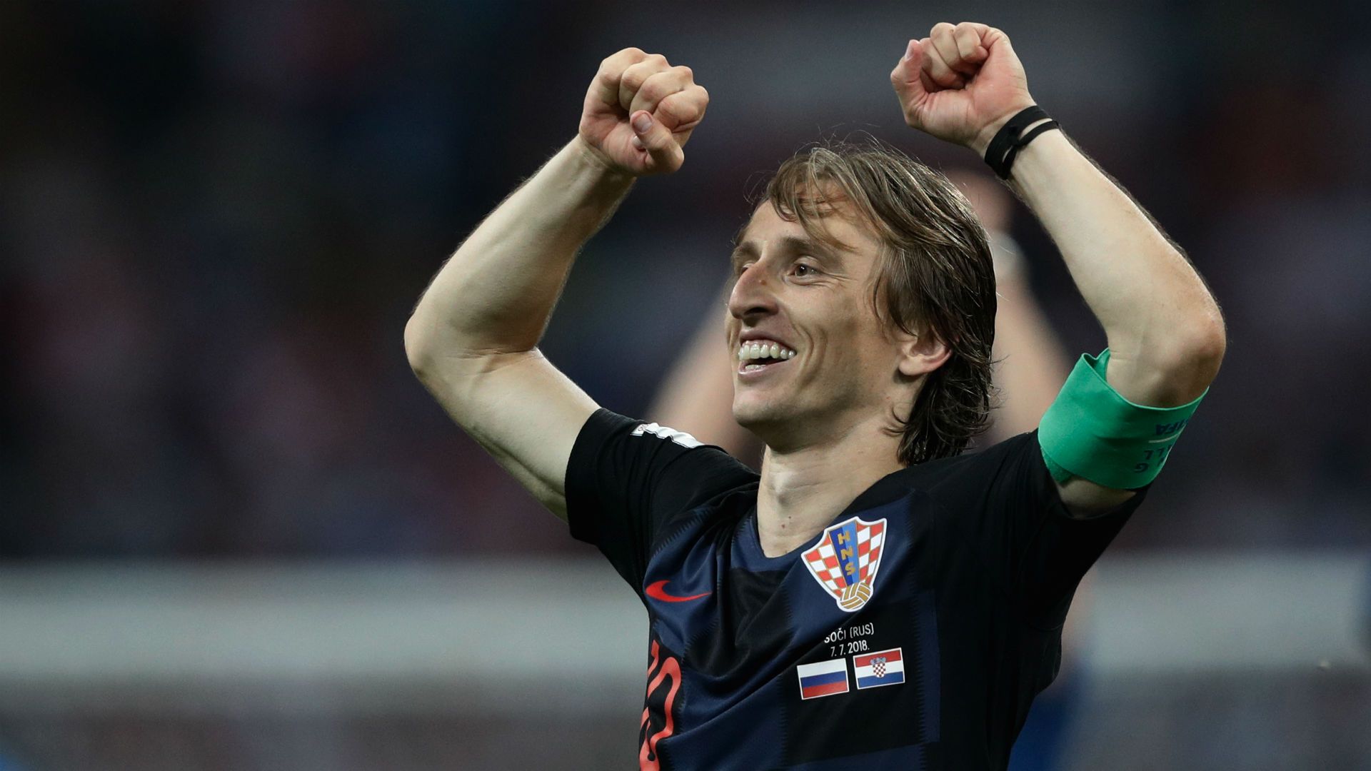 luka modric - russia croatia - world cup - 07072018
