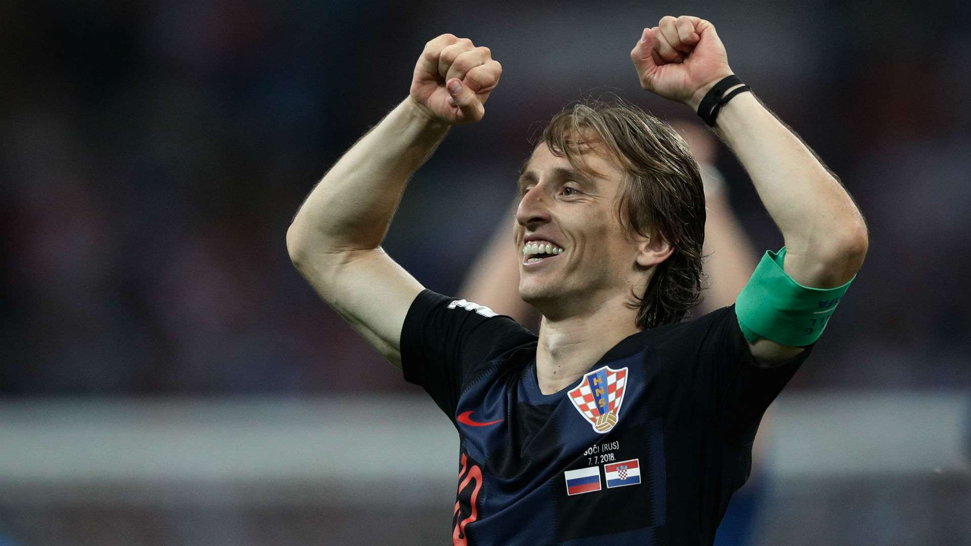luka modric - russia croatia - world cup - 07072018