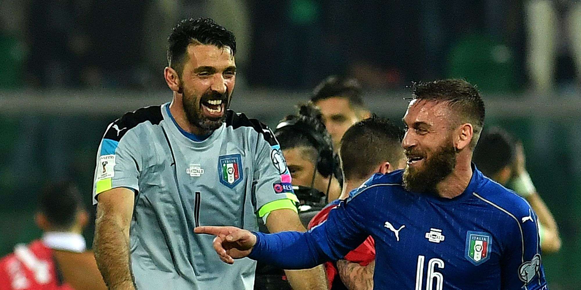 Gianluigi Buffon Daniele De Rossi Italy