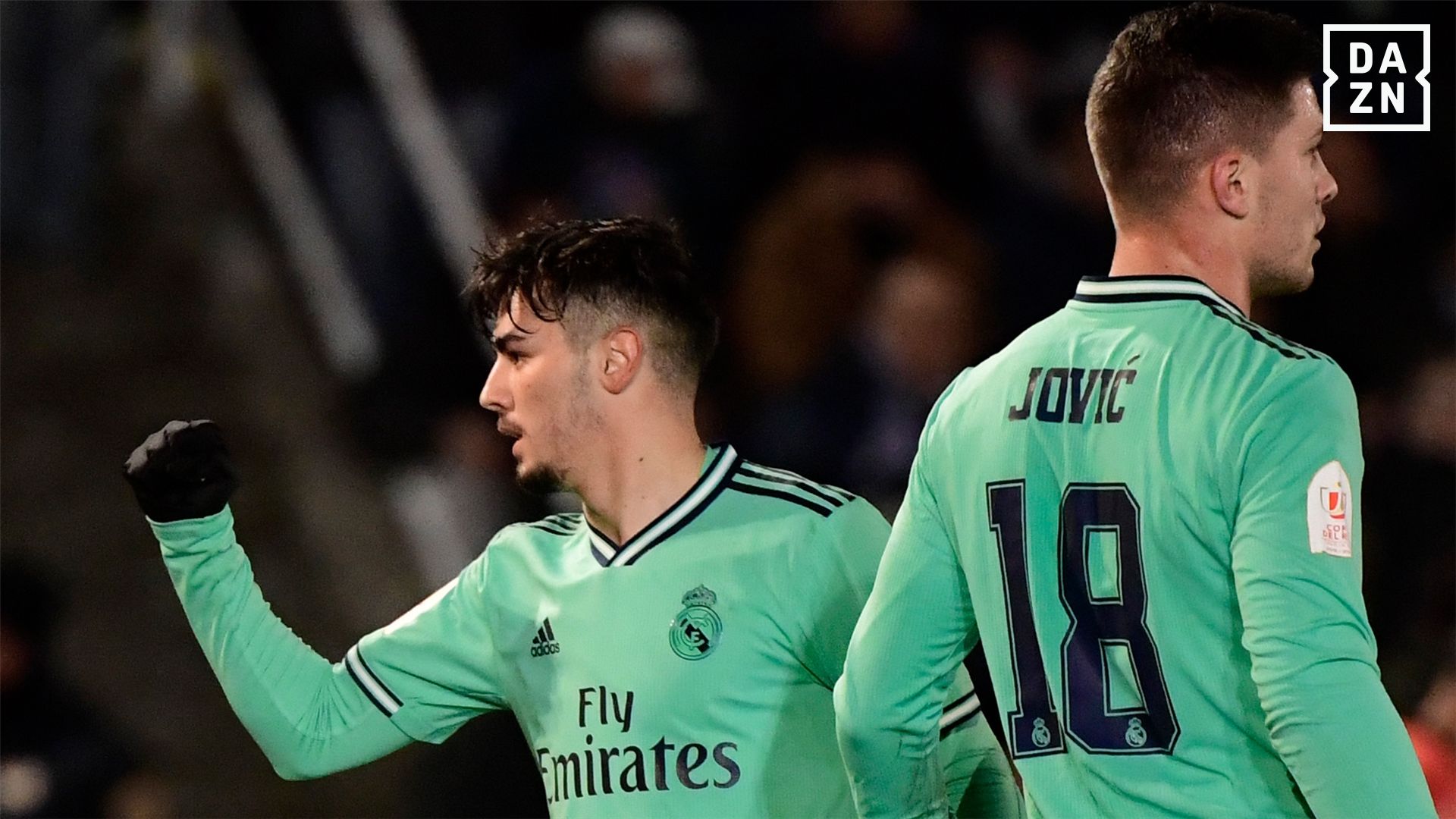 Brahim Diaz Unionistas Real Madrid DAZN Copa del Rey 22012020