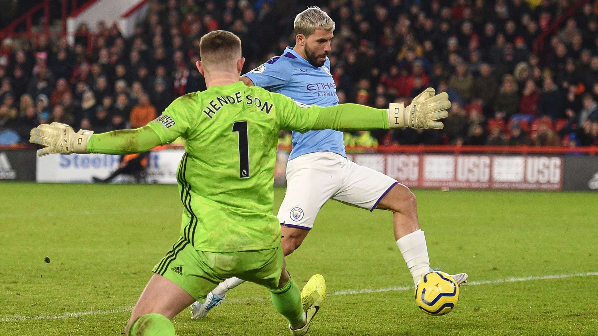 Sergio Agüero Manchester City 21012020