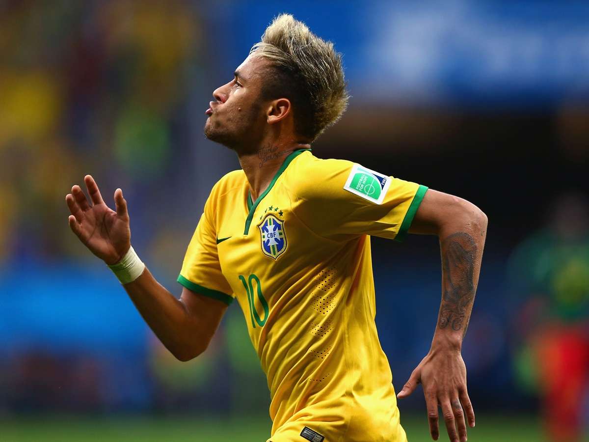 Neymar Brazil 4x1 Cameroon World Cup 2014 06 23 2014