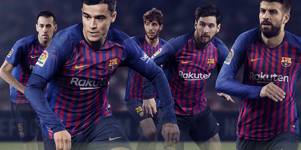 Barca Heimtrikot 2018/19