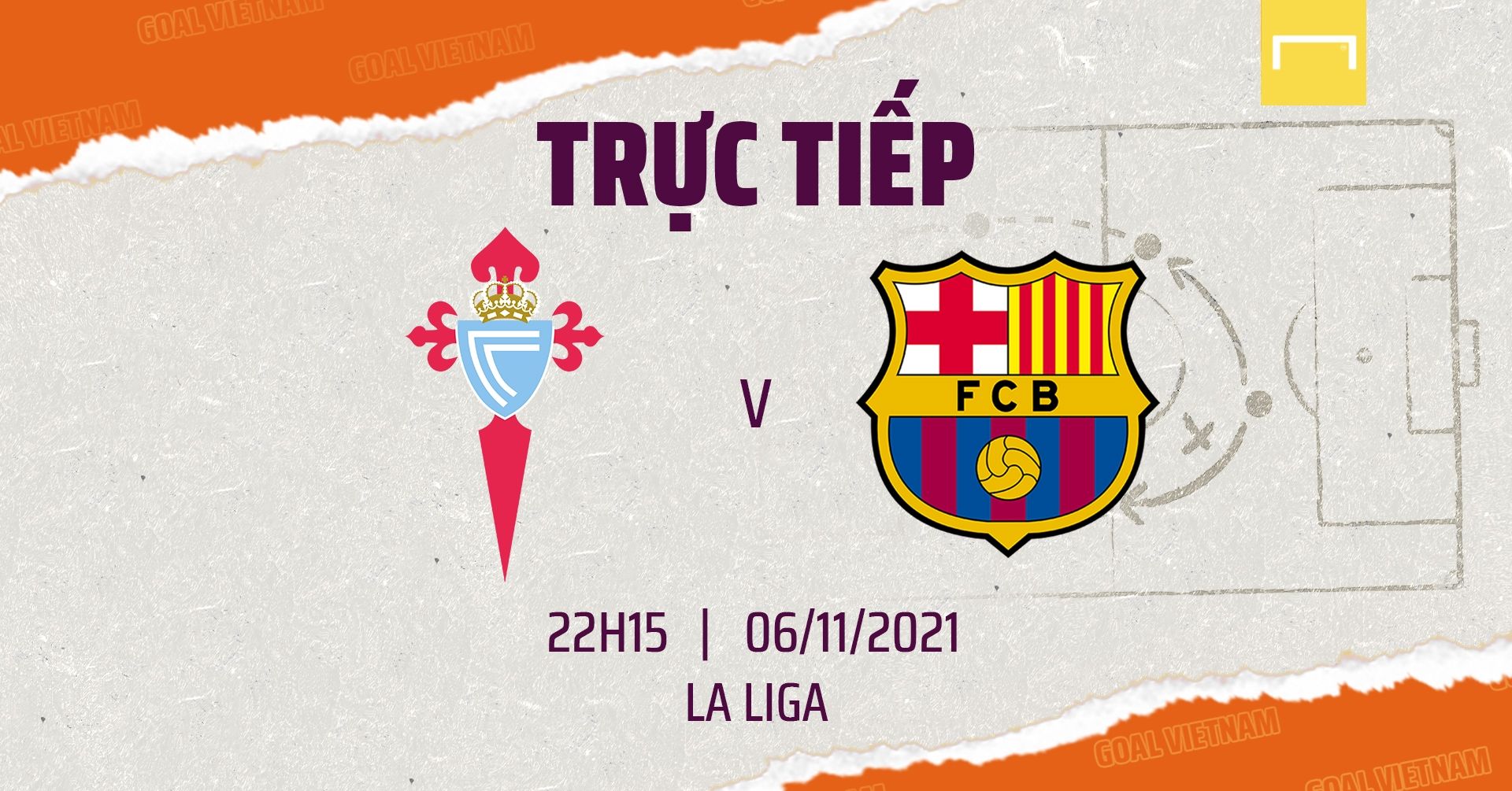 Live Celta Vigo vs Barcelona 2021/22 La Liga GFX