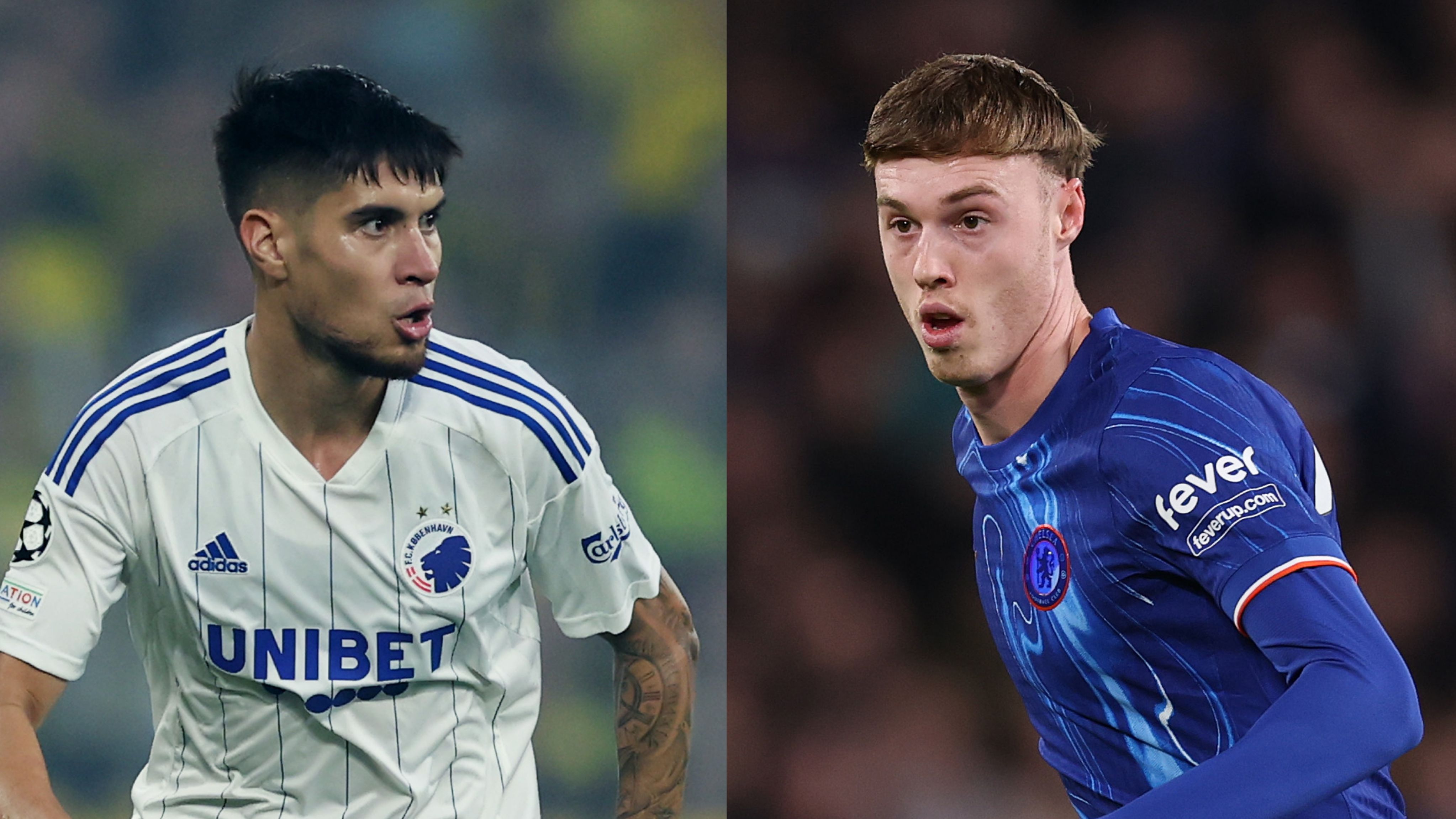 Kevin Diks Cole Palmer Copenhagen vs Chelsea Conference League 2025