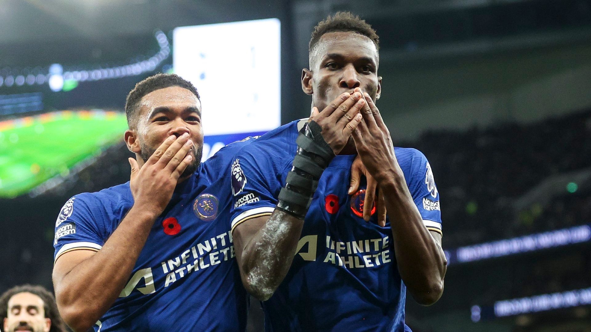 Nicolas Jackson Reece James Chelsea 2023-24