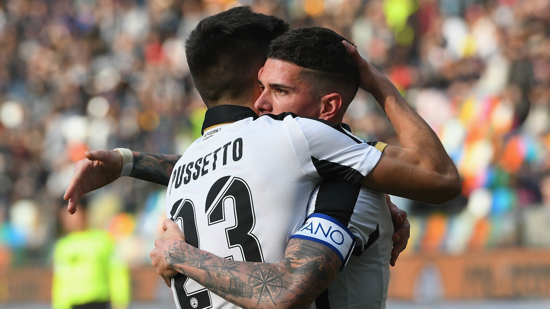 De Paul celeb Udinese Bologna