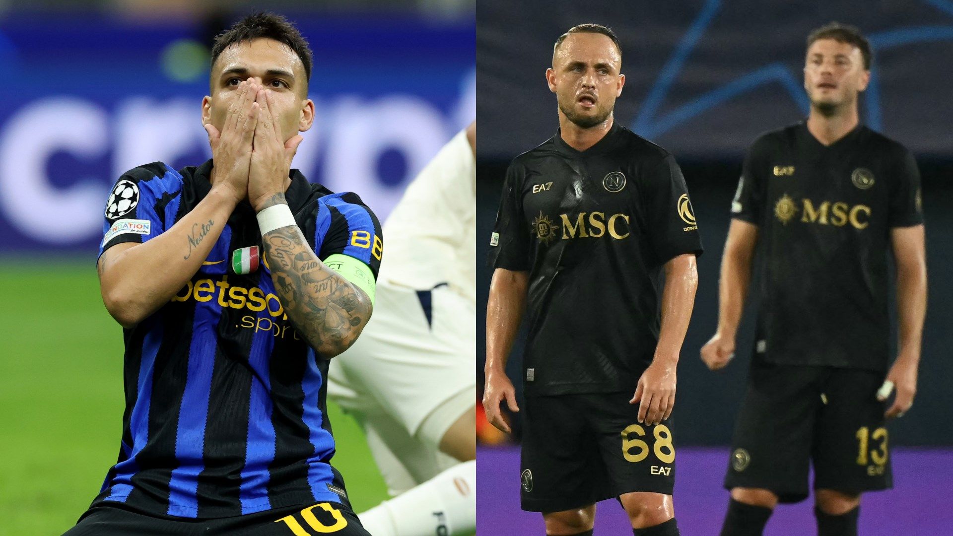 Inter Napoli Champions