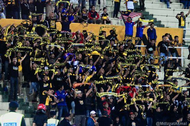 Malaysia U23 vs Myanmar U23 - Malaysia fans - 09092013