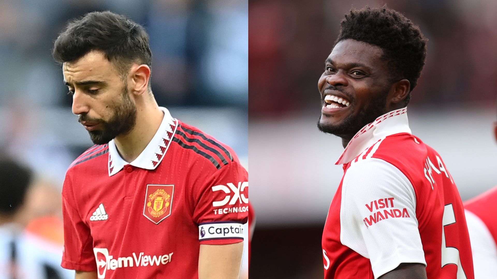 Bruno Fernandes Thomas Partey Manchester United Arsenal