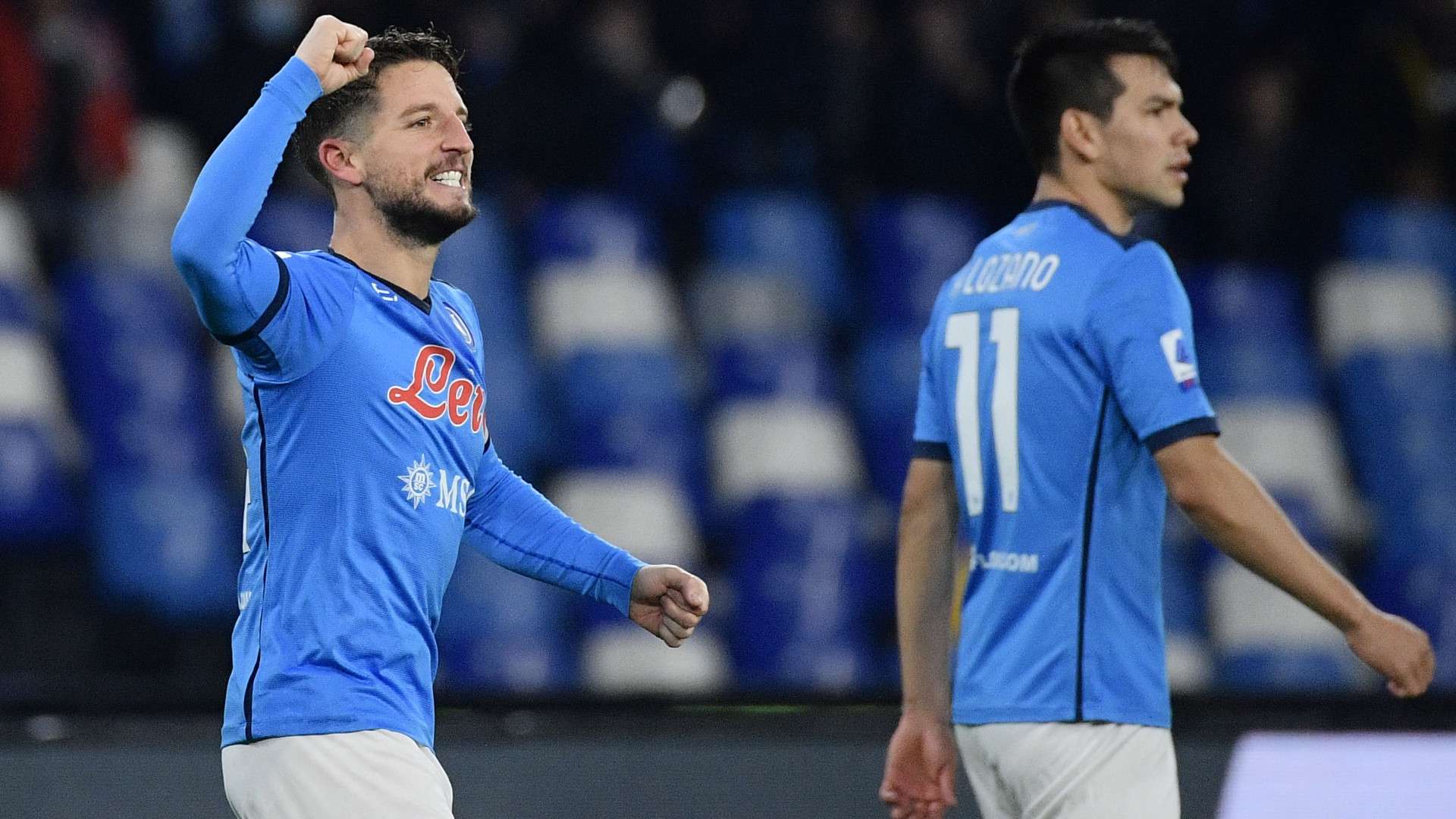 Dries Mertens Napoli Atalanta Serie A 202122