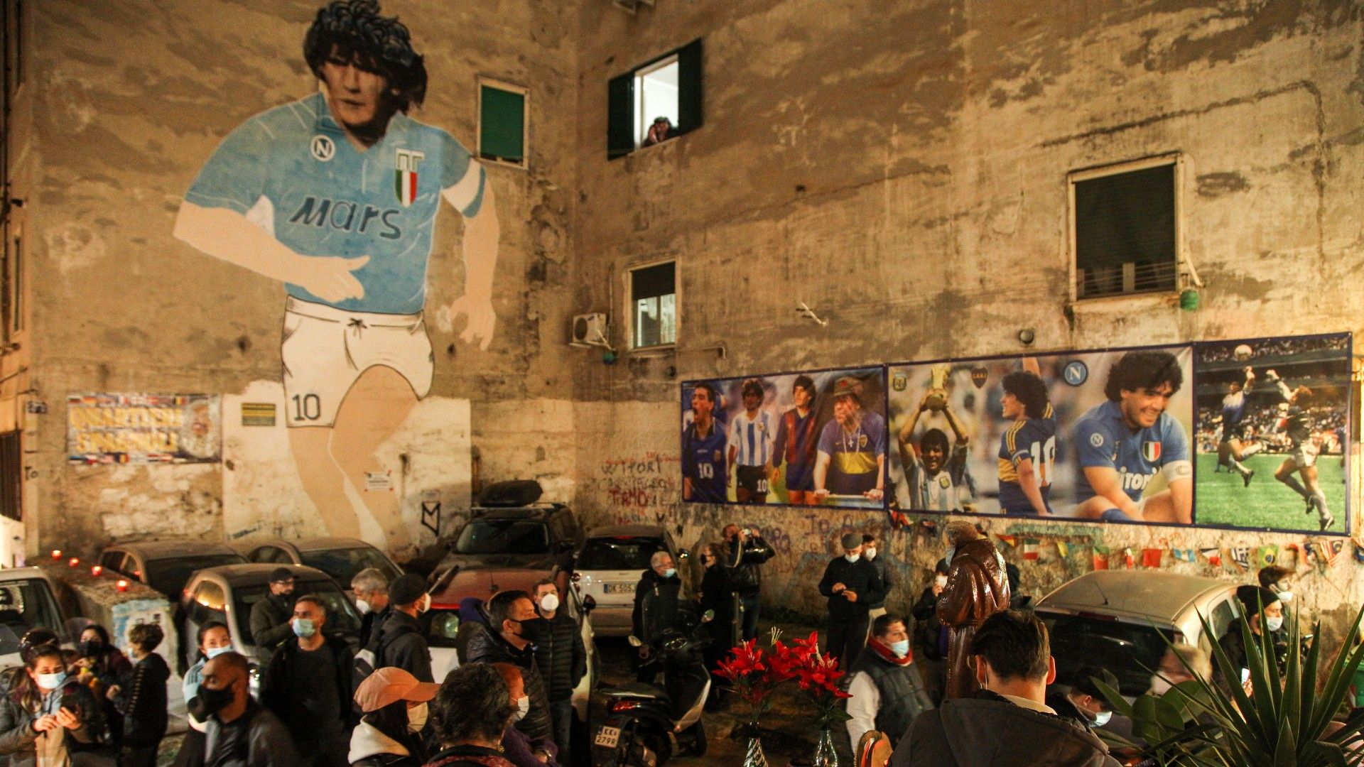 Naples Maradona Death