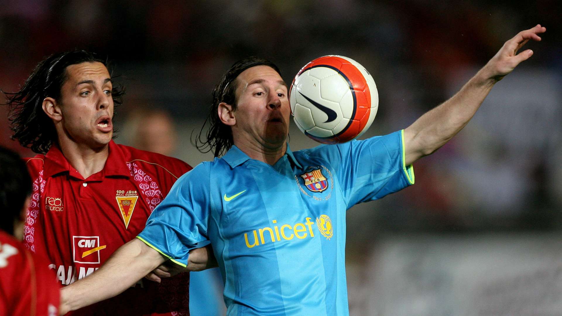 Lionel Messi Barcelona Murcia 2008