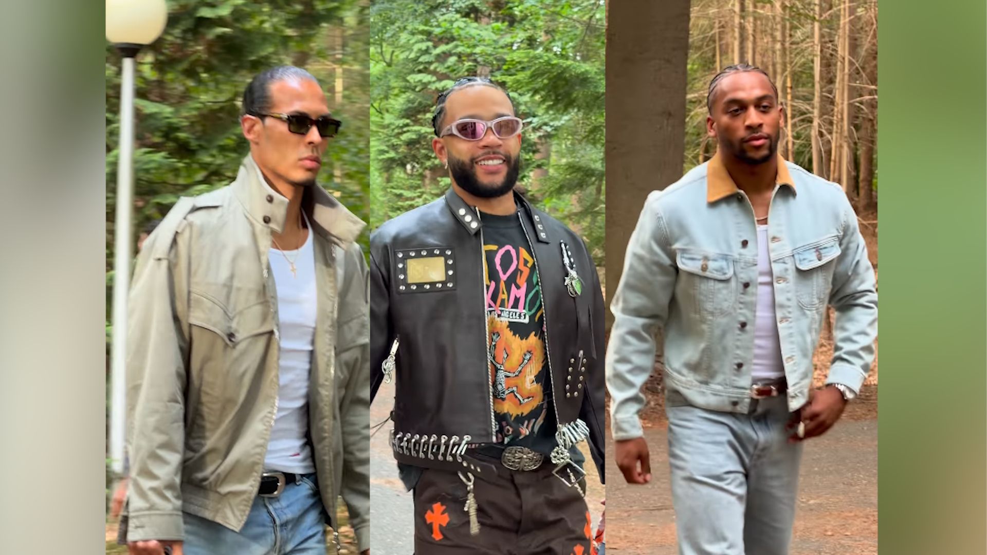 Virgil van Dijk Memphis Depay Quinten Timber