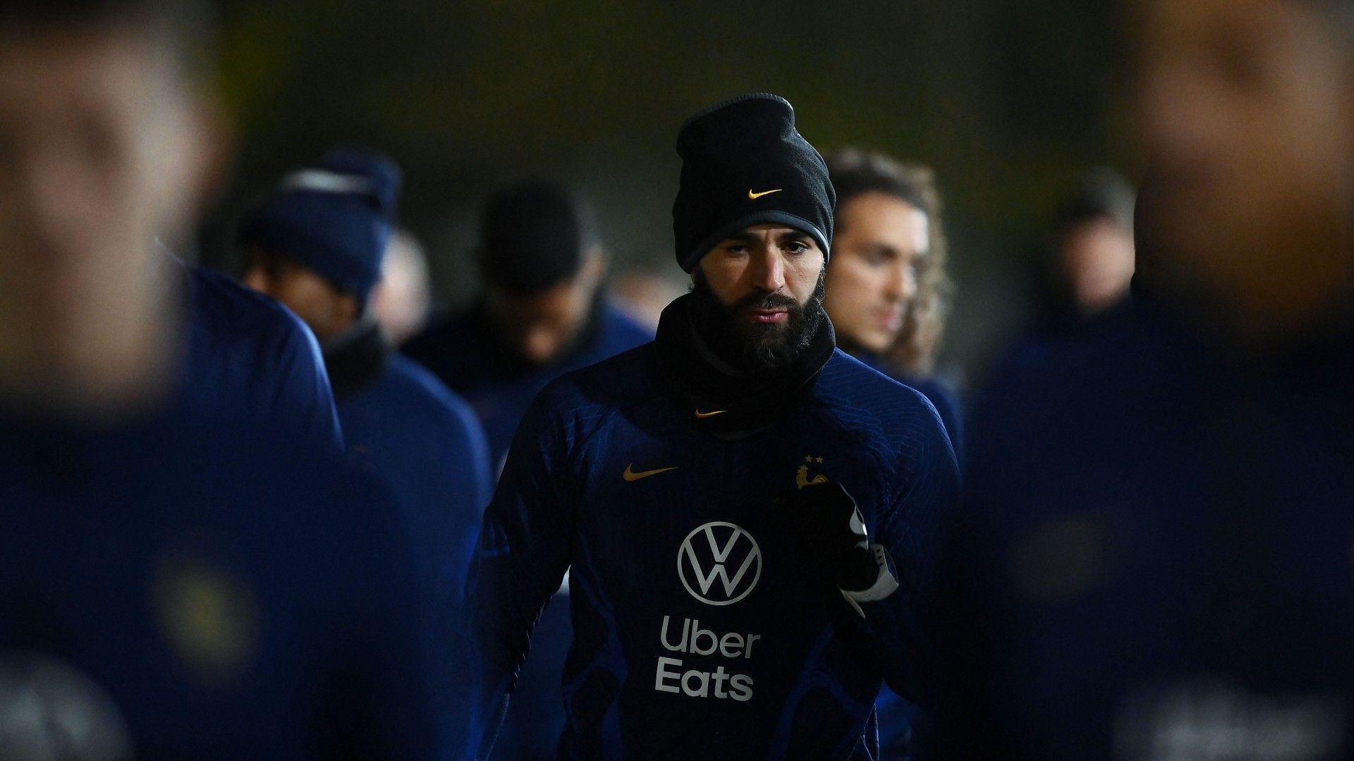 Benzema France training 2022