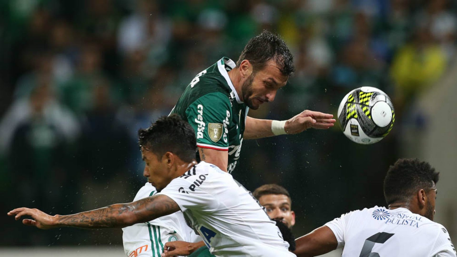 Edu Dracena - Palmeiras x Ponte Preta - 22/04/2017