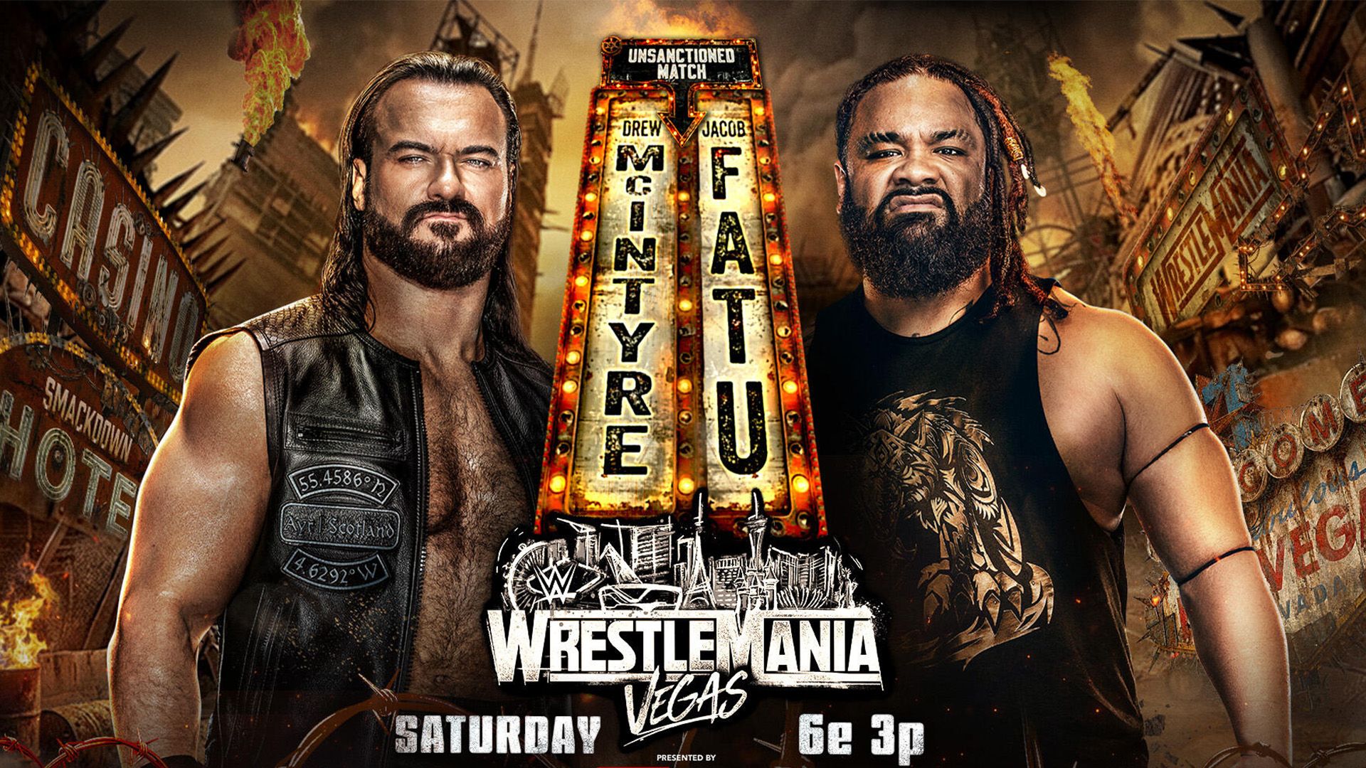 Drew McIntyre vs Jacob Fatu 