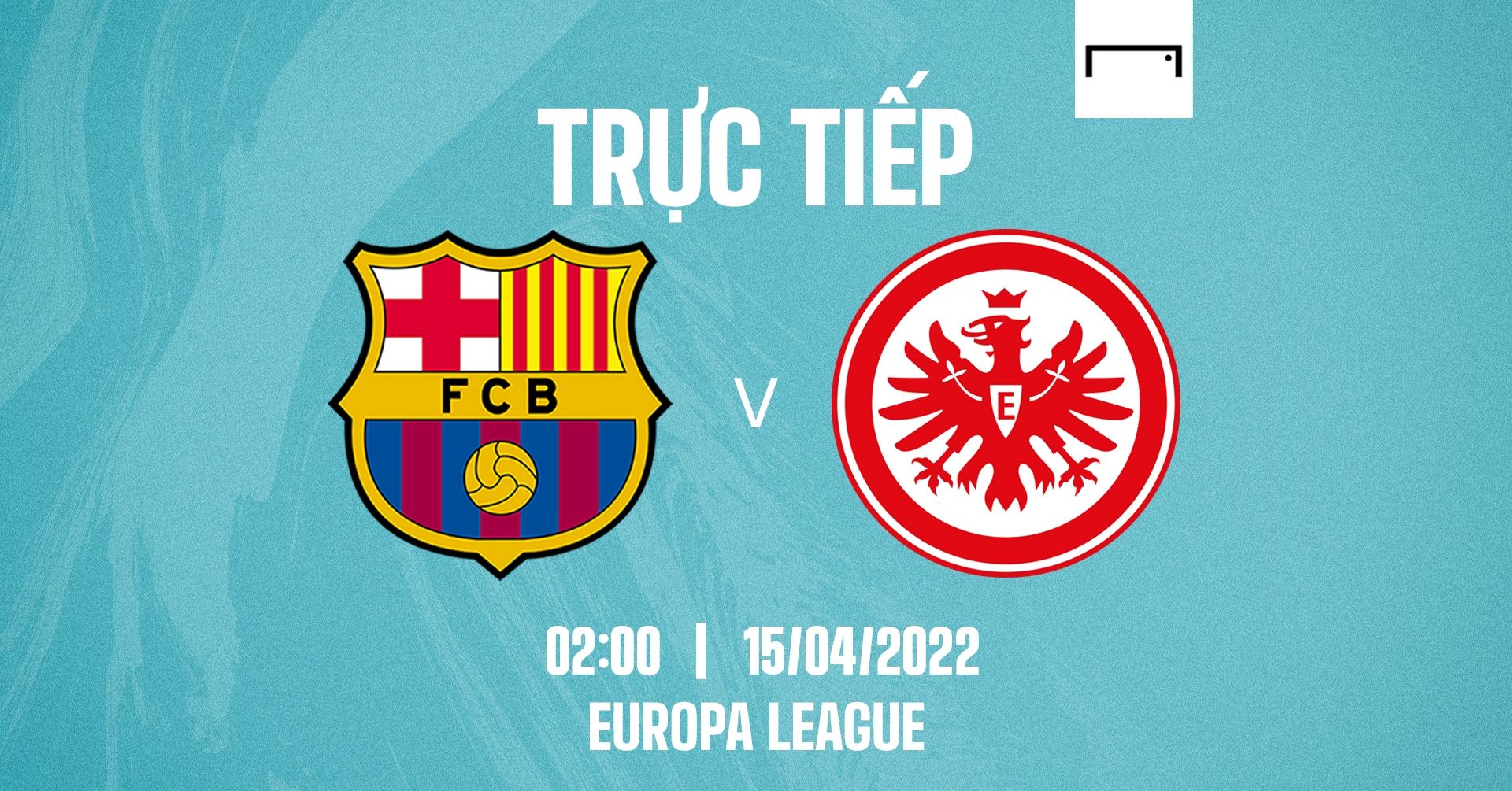 Live Barcelona vs Eintracht Frankfurt 2021/22 UEL GFX