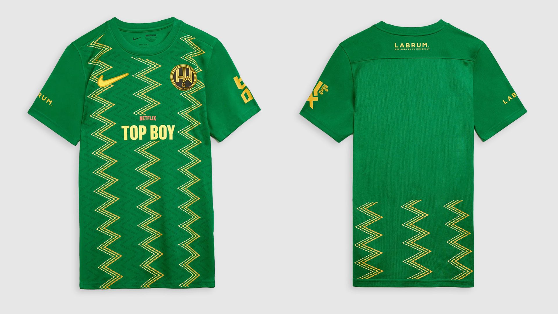 Hackney Wicks FC X Top Boy 2023-24 Home kit 2