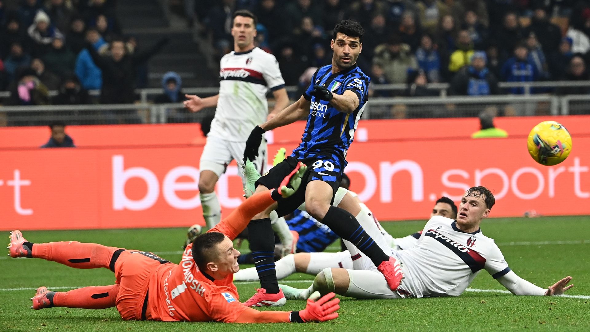 Mehdi Taremi - Inter Milan vs Bologna Serie A 15012025