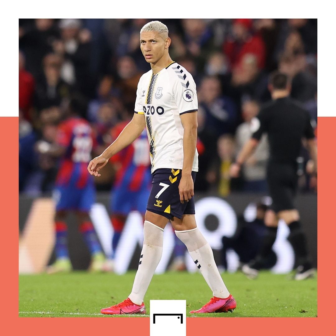 Richarlison Everton Crystal Palace Premier League 2021-22 GFX