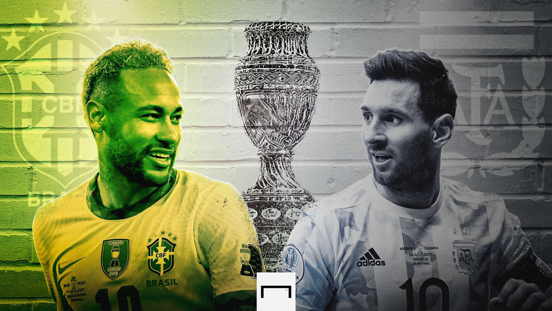 Neymar Messi Copa America gfx