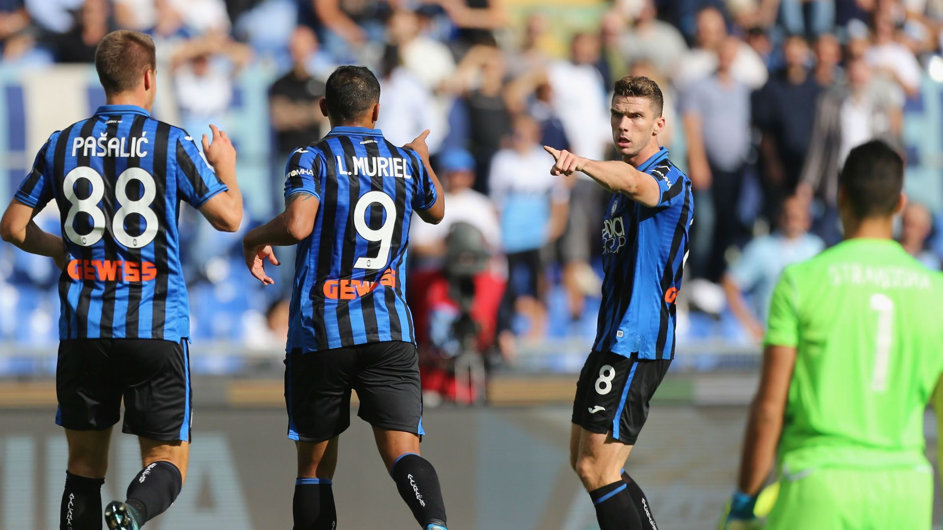 Luis Fernando Muriel Gol Atalanta vs Lazio 19102019