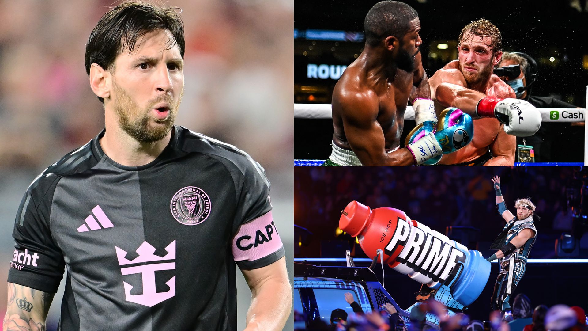 Lionel Messi Logan Paul