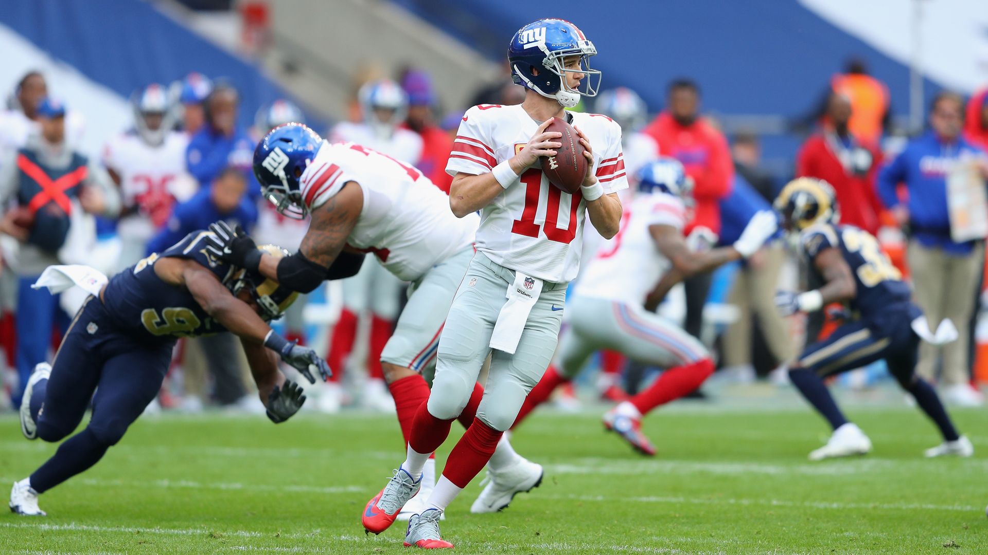NFL London Eli Manning New York Giants Los Angeles Rams 23102016